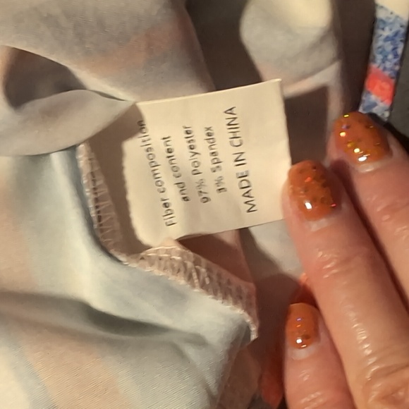 2/$10 APRAW button down striped shirt - Picture 3 of 3